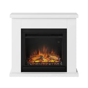 Frode Electric Fireplace - White