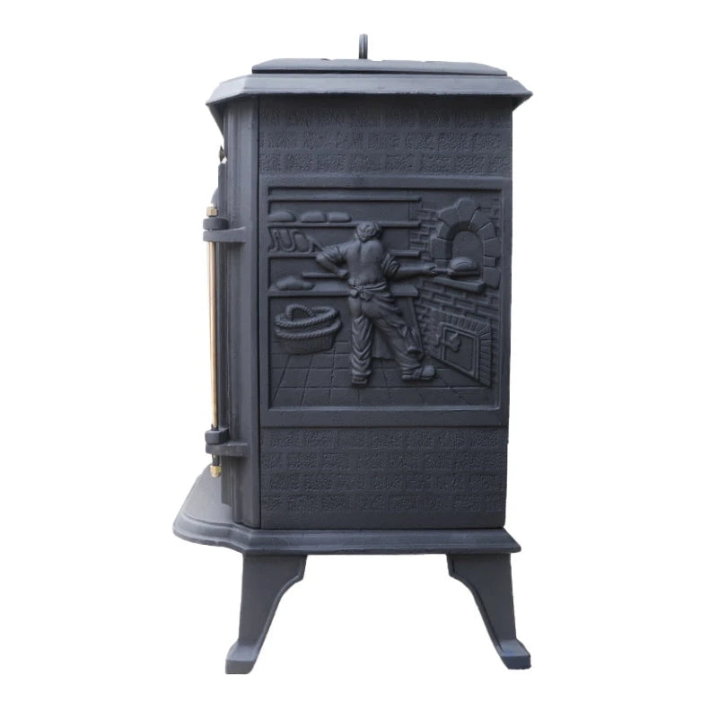 Ulvik - Cast Iron Bioethanol Fireplace